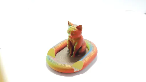 [STC01EC-5] Support de téléphone Chat Multi couleurs