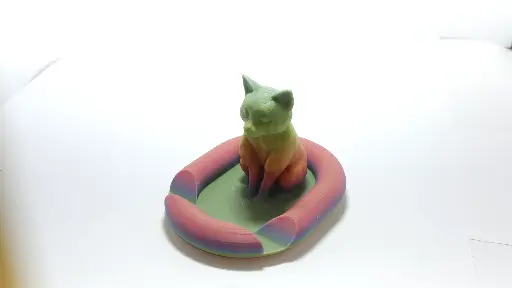[STC01EC-9] Support de téléphone Chat 