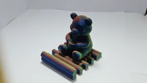 [STO01EC-4] Support de téléphone Ours Sombre